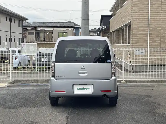 三菱 ｅＫワゴン M 福島県 2012(平24)年 4.6万km クールシルバーメタリック ・純正CDオーディオ/・社外13インチAW(社外AW＋冬タイヤ積込)/・社外エンジンスターター/・ドアバイザー/・フロアマット/・キーレス/・ETC