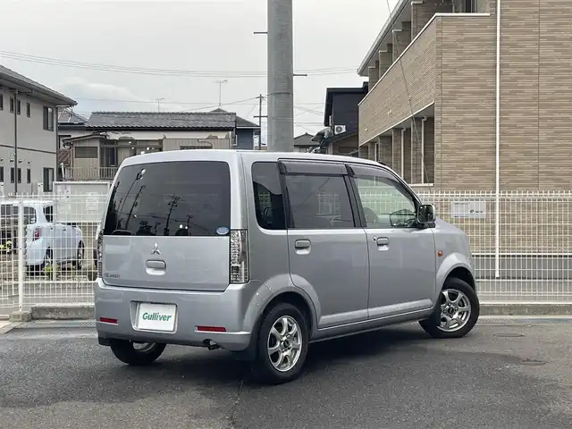 三菱 ｅＫワゴン M 福島県 2012(平24)年 4.6万km クールシルバーメタリック ・純正CDオーディオ/・社外13インチAW(社外AW＋冬タイヤ積込)/・社外エンジンスターター/・ドアバイザー/・フロアマット/・キーレス/・ETC