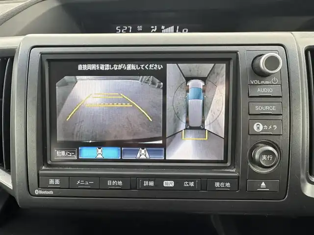 ホンダ ステップワゴン スパーダ Z 愛知県 2011(平23)年 13.3万km プレミアムブラキッシュパール 純正HDDナビ/（CD/DVD/ワンセグ）/両側パワースライドドア/バックカメラ/全方位カメラ/ETC/オートライト/純正フロアマット/ドアバイザー/パドルシフト/社外AW/夏タイヤ付き純正AW4本車載