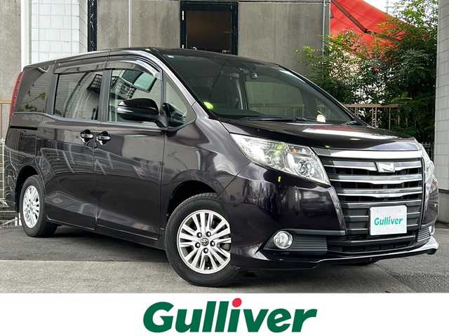 トヨタ ノア G 京都府 2016(平28)年 11.2万km ボルドーマイカメタリック 純正ナビ　/両側パワースライドドア　/ナノイー /トヨタセーフティセンス/・レーンキープアシスト /・PCS/・オートマチックハイビーム /・クルーズコントロール　/LEDライト /フォグランプ/アイドリングストップ /ETCビルトイン/ドラレコ /バックカメラ　/ウィンカーミラー/フルセグTV/純正AW/スマートキー