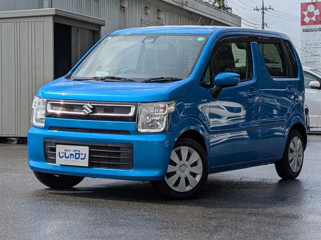 スズキ ワゴンＲ HYBRID FX 栃木県 2017(平29)年 5.6万km ブリスクブルーM (株)IDOMが運営する【じしゃロン宇都宮店】の自社ローン対象車両になります。こちらは現金またはオートローンご利用時の価格です。自社ローンご希望の方は別途その旨お申付け下さい/社外ナビ/衝突軽減システム/レーンキープアシスト/ヘッドアップディスプレイ/スマートキー/プッシュスタート/アイドリングストップ