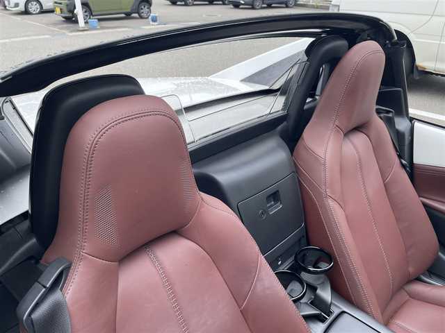 マツダ ロードスター ＲＦ VS 石川県 2018(平30)年 5.1万km スノーフレイクホワイトパールマイカ 純正メモリーナビ/CD/DVD/フルセグTV/バックカメラ/LEDヘッドライト/レザーシート/シートヒーター/スマートキー/プッシュスタート/レーダーブレーキ/ETC/電動オープン/パドルシフト/ブラインドスポットモニター