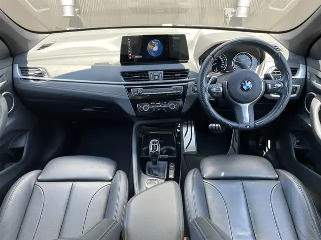 ＢＭＷ Ｘ１ xDrive 18d Mスポーツ 長野県 2021(令3)年 4.5万km サファイアブラックP ハイラインパッケージ/黒革シート/ウッドインテリアトリム/電動フロントシート/シートヒーター/サンルーフ/アクティブクルーズコントロール（ACC）/インテリジェントセーフティ/純正HDDナビ/バックカメラ/パワーバックドア/LEDヘッドライト/パークディスタンスコントロール/ヒルディセントコントロール/ミラー内臓ETC/純正19インチAW/パドルシフト/スマートキー/BMW純正ドライブレコーダー（前後）/保証書・取説・スペアキー