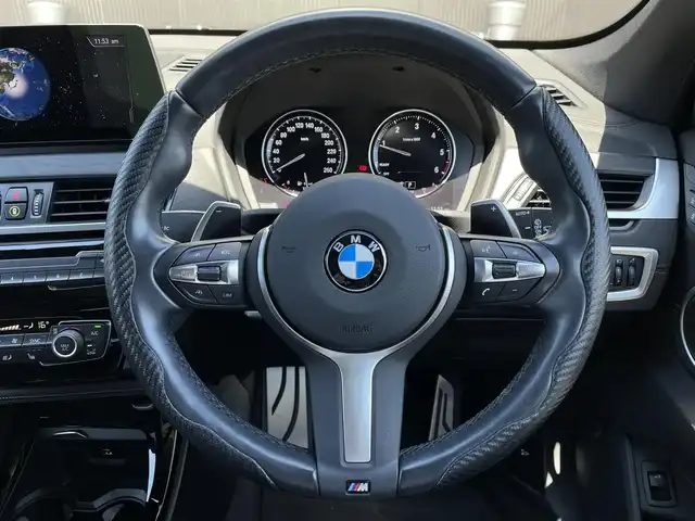 ＢＭＷ Ｘ１ xDrive 18d Mスポーツ 長野県 2021(令3)年 4.5万km サファイアブラックP ハイラインパッケージ/黒革シート/ウッドインテリアトリム/電動フロントシート/シートヒーター/サンルーフ/アクティブクルーズコントロール（ACC）/インテリジェントセーフティ/純正HDDナビ/バックカメラ/パワーバックドア/LEDヘッドライト/パークディスタンスコントロール/ヒルディセントコントロール/ミラー内臓ETC/純正19インチAW/パドルシフト/スマートキー/BMW純正ドライブレコーダー（前後）/保証書・取説・スペアキー