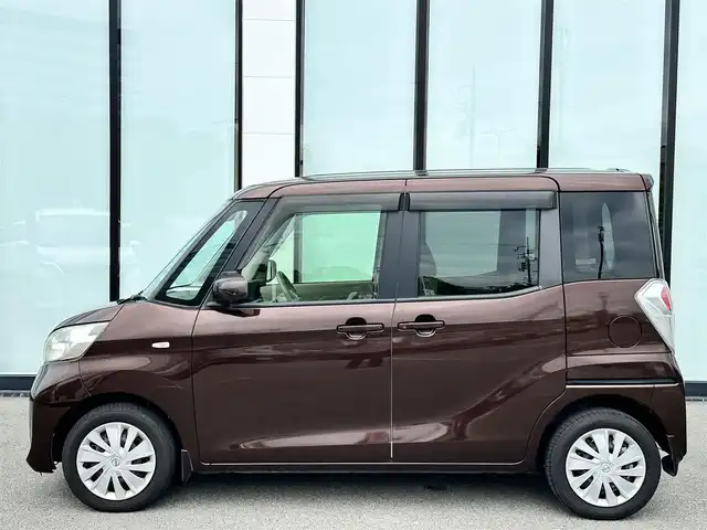 日産 デイズ ルークス X Vセレ +SeftyⅡ 大阪府 2014(平26)年 4.1万km モカブラウンP 全方位カメラ/バックカメラ/プッシュスタート　　　/両側パワースライドドア　/AUX/ＣＤ／ＤＶＤデッキ　/ベンチシート　/純正フロアマット /衝突軽減システム /アイドリングストップ /キセノンライト