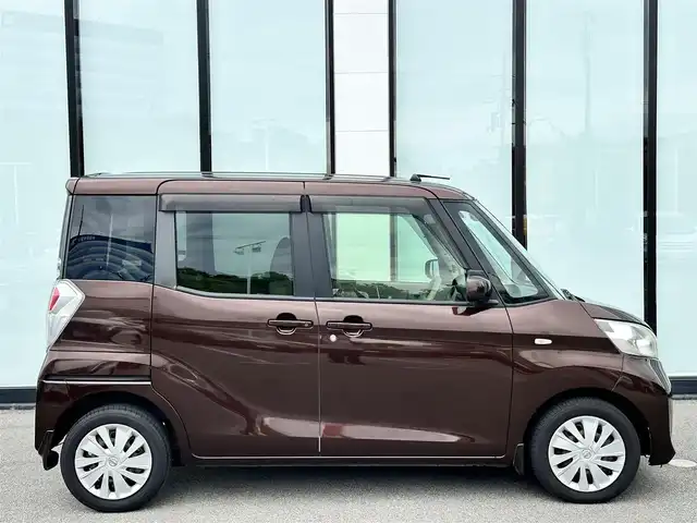 日産 デイズ ルークス X Vセレ +SeftyⅡ 大阪府 2014(平26)年 4.1万km モカブラウンP 全方位カメラ/バックカメラ/プッシュスタート　　　/両側パワースライドドア　/AUX/ＣＤ／ＤＶＤデッキ　/ベンチシート　/純正フロアマット /衝突軽減システム /アイドリングストップ /キセノンライト