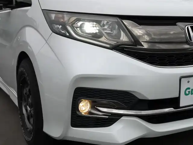 ホンダ ステップワゴン スパーダ クールスピリット 茨城県 2016(平28)年 9.5万km ホワイトオーキッドパール 純正ナビ/【DISC・ラジオ・TV・iPod・SD・USB・BT・VTR・AUX・HDMI】/シートヒーター/両側パワスラ/パドルシフト/レーダークルコン/ETC/Bカメラ/前方ドラレコ/アイドリングストップ/ステリモ/横滑り防止装置/レーンキープアシスト/衝突被害軽減システム/オートライト/Fフォグ/LEDライト