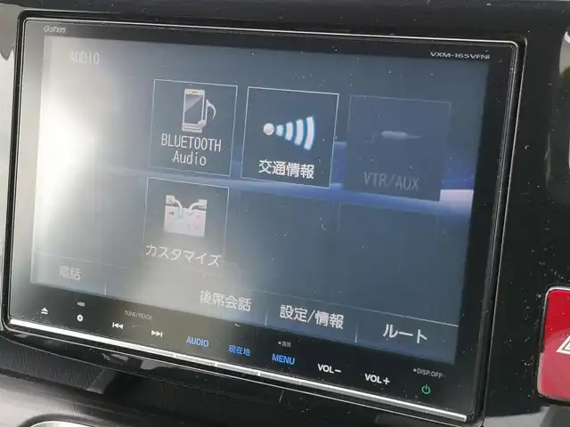 ホンダ ステップワゴン スパーダ クールスピリット 茨城県 2016(平28)年 9.5万km ホワイトオーキッドパール 純正ナビ/【DISC・ラジオ・TV・iPod・SD・USB・BT・VTR・AUX・HDMI】/シートヒーター/両側パワスラ/パドルシフト/レーダークルコン/ETC/Bカメラ/前方ドラレコ/アイドリングストップ/ステリモ/横滑り防止装置/レーンキープアシスト/衝突被害軽減システム/オートライト/Fフォグ/LEDライト