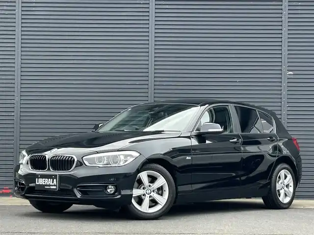 ＢＭＷ １１８ｉ スポーツ 茨城県 2017(平29)年 1.9万km 黒 Bカメラ/ETC/クルーズコントロール/衝突軽減システム/LKA/LEDヘッドライト/純正ナビ/CD/DVD/BT/USB/純正16インチAW