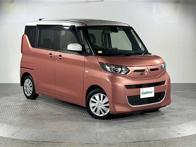 三菱 ｅＫスペース G 沖縄県 2020(令2)年 3.6万km ピンクⅡ 県外仕入/禁煙車/バックカメラ/レーンアシスト/片側パワースライドドア/ドアバイザー/社外ナビ/ワンセグＴＶ/ＣＤ/ＤＶＤ/エアバック/プッシュスタート/純正フロアマット/前後方向コーナーセンサー