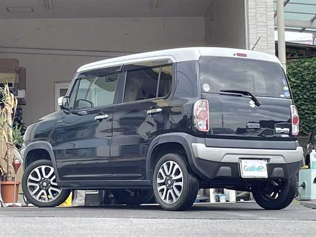スズキ ハスラー Jスタイル Ⅱ 大分県 2017(平29)年 6.1万km ブルーイッシュブラックパール 全方位カメラ/ハーフレザーシート /純正ナビ/地デジ/Bluetooth/純正フロアマット/純正15インチアルミホイール/社外ETC/シートヒーター/オートライト/衝突被害軽減ブレーキ/横滑り防止装置/レーンキープアシスト