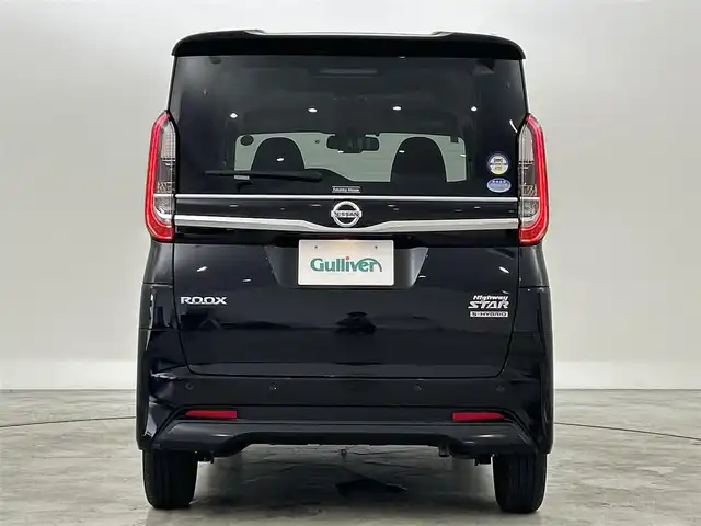 日産 ルークス HWS X プロパイロットED 福岡県 2021(令3)年 1.3万km ブラック 純正ナビ（ＢＴ，フルセグＴＶ）　/アラウンドビューモニター　/プロパイロット　/インテリジェントクルコン　/コーナーセンサー　/エマージェンシーブレーキ　/レーンキープ　/純正１４インチＡＷ　/ＬＥＤアルミホイール/プッシュスタート/ステアリングリモコン/アイドリングストップ