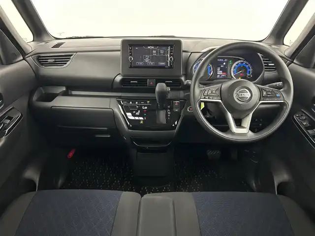 日産 ルークス HWS X プロパイロットED 福岡県 2021(令3)年 1.3万km ブラック 純正ナビ（ＢＴ，フルセグＴＶ）　/アラウンドビューモニター　/プロパイロット　/インテリジェントクルコン　/コーナーセンサー　/エマージェンシーブレーキ　/レーンキープ　/純正１４インチＡＷ　/ＬＥＤアルミホイール/プッシュスタート/ステアリングリモコン/アイドリングストップ
