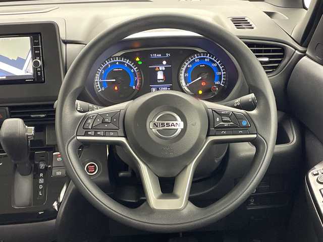 日産 ルークス HWS X プロパイロットED 茨城県 2021(令3)年 1.3万km ブラック 純正ナビ（ＢＴ，フルセグＴＶ）　/アラウンドビューモニター　/プロパイロット　/インテリジェントクルコン　/コーナーセンサー　/エマージェンシーブレーキ　/レーンキープ　/純正１４インチＡＷ　/ＬＥＤアルミホイール/プッシュスタート/ステアリングリモコン/アイドリングストップ