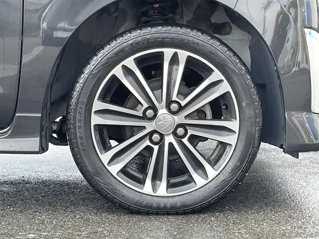 ダイハツ タント カスタム RS トップED SA 群馬県 2015(平27)年 6.8万km ブラックマイカメタリック スマートアシスト/純正8インチナビ/　　Bluetooth/フルセグ/FM/AM/CD/DVD/    ipod/USB/HDMI/SD/SDメモリ/バックカメラ/両側パワースライドドア/オートLEDヘッドライト/フォグランプ/本革巻きステアリング/社外オーディオ/純正15インチアルミホイール/純正フロアマット/ふらつき防止/前後ドライブレコーダー/ETC