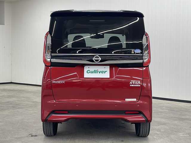 日産 ルークス HWS Gターボ プロパイロットED 長崎県 2021(令3)年 3万km スパークリングレッド/ブラック 純正ナビ/アラウンドビューモニター/CD/DVD/Bluetooth/USB/プッシュスタート/スマートキー/両側パワースライドドア/ハンズフリーオートスライドドア/純正15インチアルミ/プロパイロット/先行車発信告知/誤発進制御/道路標識表示/レーダークルーズコントロール/ドライブレコーダー/純正フロアマット/電動格納ミラー/ステアリングスイッチ/リアサーキュレーター/シートバックテーブル/リアサンシェード