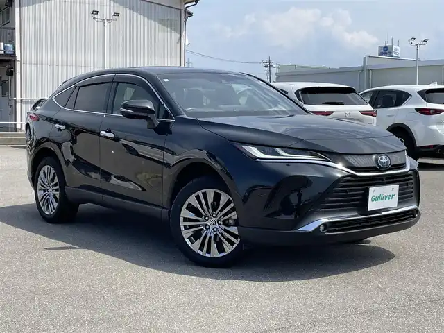 トヨタ ハリアー ハイブリッド Z レザーパッケージ 石川県 2020(令2)年 4.6万km プレシャスブラックパール ワンオーナー/純正ナビ/フルセグTV/全方位カメラ/調光パノラマルーフ/デジタルミラー/ブラインドスポットモニター/革シート/シートヒーター&クーラー/JBLサウンド/パワーバックドア/純正アルミホイール/ETC/スマートキー/トヨタセーフティセンス/レーダークルーズ/保証書