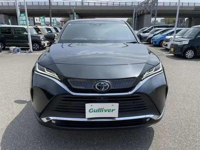 トヨタ ハリアー ハイブリッド Z レザーパッケージ 石川県 2020(令2)年 4.6万km プレシャスブラックパール ワンオーナー/純正ナビ/フルセグTV/全方位カメラ/調光パノラマルーフ/デジタルミラー/ブラインドスポットモニター/革シート/シートヒーター&クーラー/JBLサウンド/パワーバックドア/純正アルミホイール/ETC/スマートキー/トヨタセーフティセンス/レーダークルーズ/保証書