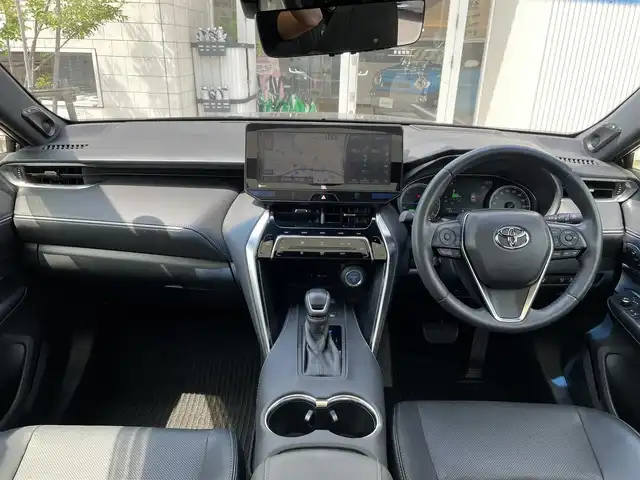 トヨタ ハリアー ハイブリッド Z レザーパッケージ 石川県 2020(令2)年 4.6万km プレシャスブラックパール ワンオーナー/純正ナビ/フルセグTV/全方位カメラ/調光パノラマルーフ/デジタルミラー/ブラインドスポットモニター/革シート/シートヒーター&クーラー/JBLサウンド/パワーバックドア/純正アルミホイール/ETC/スマートキー/トヨタセーフティセンス/レーダークルーズ/保証書