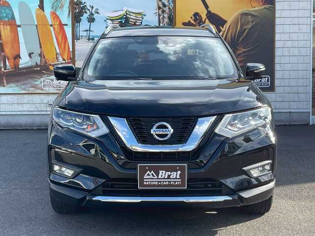 日産 エクストレイル ハイブリッド 20X 宮崎県 2018(平30)年 3.6万km ダイヤモンドブラック 全方位カメラ/純正ナビ/プロパイロット操舵支援/レーダークルーズコントロール/パワーバックドア/カプロンシート/コーナーセンサー/ルーフレール/前後ドラレコ/ＥＴＣ/Ｂｌｕｅｔｏｏｔｈ　ＴＶ　ＤＶＤ　ＡＵＸ/プッシュスタート/スマートキー/スペアキー/保証書/取扱説明書