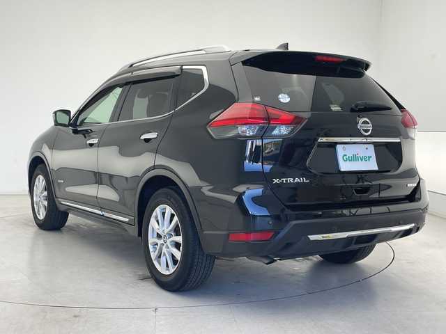 日産 エクストレイル ハイブリッド 20X 千葉県 2018(平30)年 3.6万km ダイヤモンドブラック 純正ナビ/　CD/DVD/Bluetooth/フルセグTV/プロパイロット/レーダークルーズコントロール/レーンキープアシスト/衝突軽減ブレーキ/クリアランスソナー/全方位カメラ/ブラインドスポットモニター/電動パーキング/オートホールド/パワーバックドア/デジタルインナーミラー/ルーフレール/LEDライト/フォグランプ/ETC/前後ドラレコ/ヒーテッドミラー/フロアマット/ドアバイザー