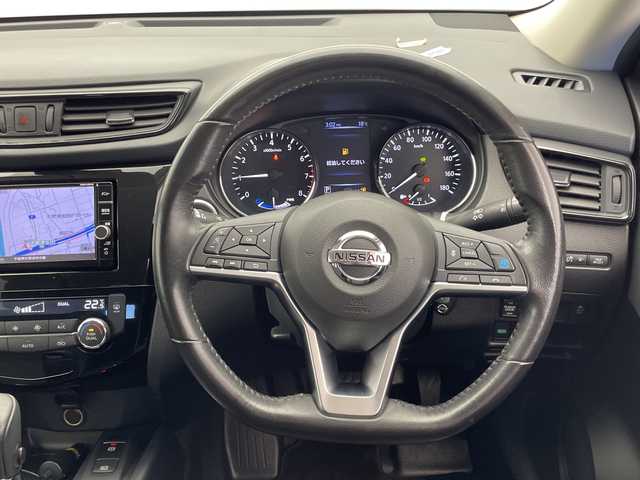 日産 エクストレイル ハイブリッド 20X 千葉県 2018(平30)年 3.6万km ダイヤモンドブラック 純正ナビ/　CD/DVD/Bluetooth/フルセグTV/プロパイロット/レーダークルーズコントロール/レーンキープアシスト/衝突軽減ブレーキ/クリアランスソナー/全方位カメラ/ブラインドスポットモニター/電動パーキング/オートホールド/パワーバックドア/デジタルインナーミラー/ルーフレール/LEDライト/フォグランプ/ETC/前後ドラレコ/ヒーテッドミラー/フロアマット/ドアバイザー