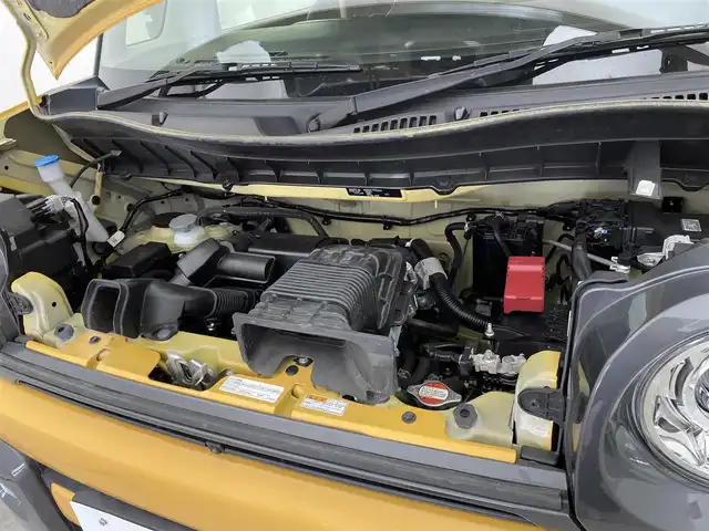 スズキ スペーシア ギア HYBRID XZターボ 宮城県 2022(令4)年 0.9万km アクティブイエロー/ガンメタリック2トーン 純正９型ナビ　/全周囲カメラ　/両側電動スライドドア　/ヘッドアップディスプレイ/スマートフォン連携　/シートヒーター　/パーキングセンサー　/レーダークルーズコントロール　/衝突軽減ブレーキ　/レーンキープアシスト　/ＬＥＤヘッドライト　/オートハイビーム　/フルセグＴＶ/CD/DVDプレーヤー/前後ドライブレコーダー/ビルトインETC/充電用USBポート/TVキャンセラー/純正14インチAW/禁煙車