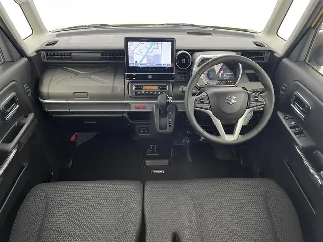 スズキ スペーシア ギア HYBRID XZターボ 宮城県 2022(令4)年 0.9万km アクティブイエロー/ガンメタリック2トーン 純正９型ナビ　/全周囲カメラ　/両側電動スライドドア　/ヘッドアップディスプレイ/スマートフォン連携　/シートヒーター　/パーキングセンサー　/レーダークルーズコントロール　/衝突軽減ブレーキ　/レーンキープアシスト　/ＬＥＤヘッドライト　/オートハイビーム　/フルセグＴＶ/CD/DVDプレーヤー/前後ドライブレコーダー/ビルトインETC/充電用USBポート/TVキャンセラー/純正14インチAW/禁煙車