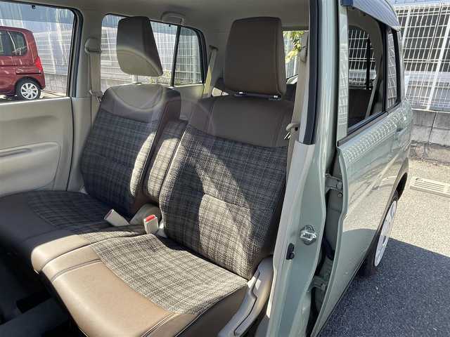 スズキ ラパン ＬＣ L 大阪府 2024(令6)年 0.4万km トラッドカーキメタリック ディスプレイオーディオ BT USB/バックカメラ/シートヒーター/前後ドラレコ/ETC/スマートキー/プッシュエンジンスタート/衝突被害軽減ブレーキ/レーンアシスト/オートマチックハイビーム/LEDオートヘッドライト/バックソナー/革巻きステアリング/横滑り防止/保証書 取説/禁煙車