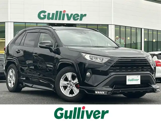トヨタ ＲＡＶ４ X 島根県 2021(令3)年 6.4万km アティチュードブラックマイカ 登録時走行距離63978km/純正メーカーナビ/フルセグTV/クルーズコントロール（追従走行あり）/バックカメラ/コーナーセンサー前後/社外フルエアロ（ROWEN）/ブラインドスポットモニター/レーンキープアシスト/オートマチックハイビーム/LEDライト/ハーフレザーシート/デジタルインナーミラードラレコ付き/社外ドライブレコーダー/純正アルミホイール/純正フロアマット/ウィンカーミラー/ETC/プッシュスタート/保証書/取扱説明書