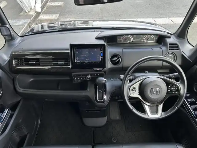 ホンダ Ｎ ＢＯＸ カスタム G L ターボ ホンダセンシング 静岡県 2019(平31)年 4万km プレミアムベルベットパープル・パール 純正メモリーナビ/・フルセグ/CD/DVD/BT/バックカメラ/プッシュスタート/クルーズコントロール追従有/前後方向ドライブレコーダー/MTモード/ハーフレザーシート/両側パワースライドドア/LEDヘッドライト/純正アルミホイール/純正フロアマット/誤発進抑制機能