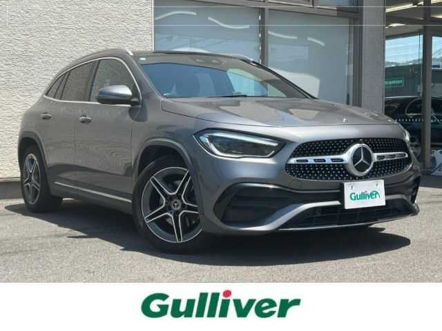 メルセデス・ベンツ ＧＬＡ２００ｄ 4マチック 大阪府 2020(令2)年 6.3万km マウンテングレー 純正１０インチナビ/(フルセグ/BT/CD/DVD)/パノラマルーフ/レーダークルーズコントロール/全方位モニター/ブラインドスポットモニター/パドルシフト/衝突軽減システム/レーンキープアシスト/前後コーナーセンサー/電動リアゲート/ハーフレザーシート/前席パワーシート/前席シートヒーター/純正１９インチAW/ETC2.0/保証書/取扱説明書/スペアキー　あり
