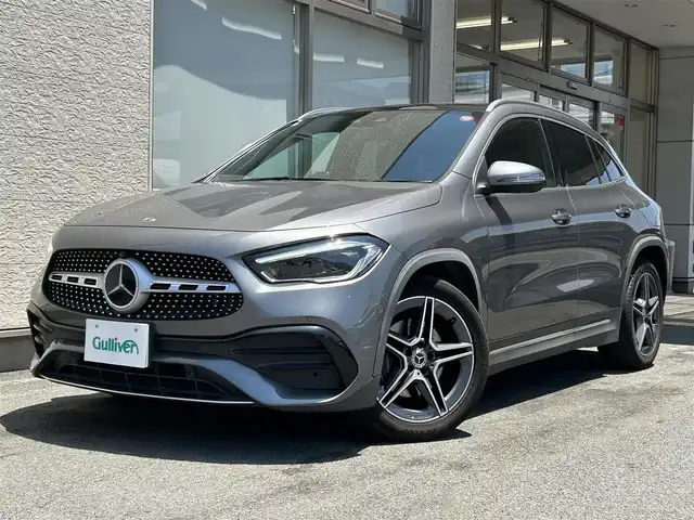 メルセデス・ベンツ ＧＬＡ２００ｄ 4マチック 大阪府 2020(令2)年 6.3万km マウンテングレー 純正１０インチナビ/(フルセグ/BT/CD/DVD)/パノラマルーフ/レーダークルーズコントロール/全方位モニター/ブラインドスポットモニター/パドルシフト/衝突軽減システム/レーンキープアシスト/前後コーナーセンサー/電動リアゲート/ハーフレザーシート/前席パワーシート/前席シートヒーター/純正１９インチAW/ETC2.0/保証書/取扱説明書/スペアキー　あり