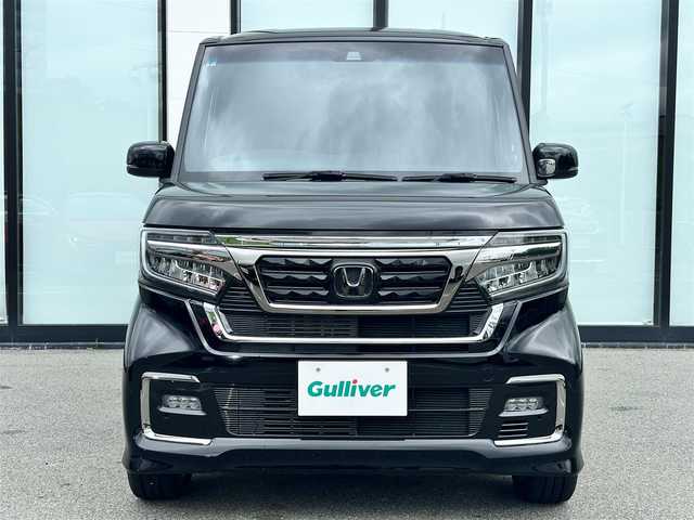 ホンダ Ｎ ＢＯＸ カスタム L ターボ 大阪府 2021(令3)年 3.3万km クリスタルブラックパール 純正８インチナビ/   フルセグTV/CD/DVD/Bluetooth/USB/バックモニター/衝突軽減ブレーキ/横滑り防止装置/コーナーセンサー/前席シートヒーター/両側パワースライドドア/レーダークルーズコントロール/レーンキープアシスト/パドルシフト/アイドリングストップ/オートマチックハイビーム/純正15インチアルミホイール/純正フロアマット/プッシュスタート/スマートキー/ＥＴＣ/ＬＥＤ/禁煙車
