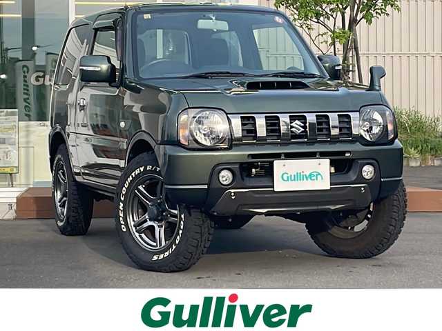 スズキ ジムニー ランドベンチャー 道央・札幌 2016(平28)年 4.6万km クールカーキPM ・４WD/・純正ナビ/　CD＆DVD＆BT＆TV/・シートヒーター/・ミラーヒーター/・社外マフラー/・ETC/・電動格納ミラー/・ステアリングスイッチ/・純正フロアマット/・ウィンカーミラー/・リモコンキー/・フォグライト/・スペアキー