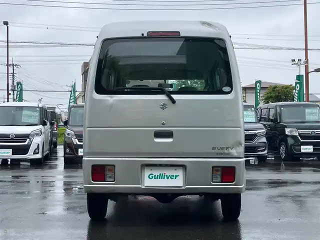 スズキ エブリイ PA 静岡県 2012(平24)年 17.8万km シルキーシルバーメタリック パワーステアリング/マニュアルエアコン/メモリナビ（CD.ワンセグ）/純正フロアマット/Wエアバック/スペアキー