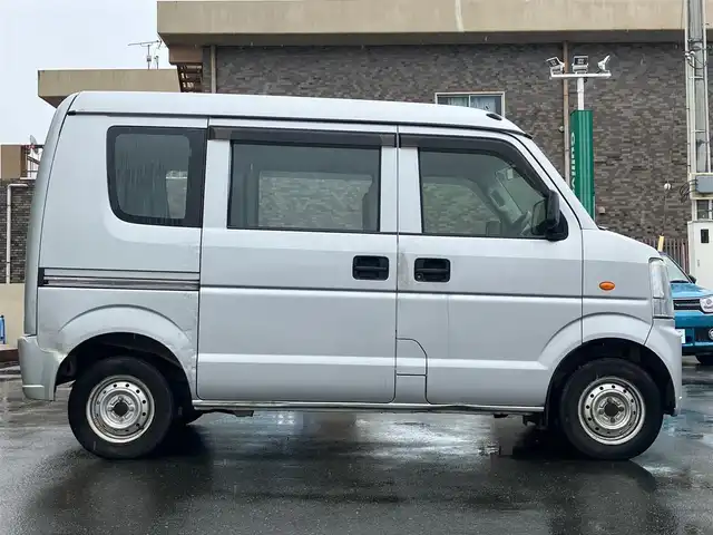 スズキ エブリイ PA 静岡県 2012(平24)年 17.8万km シルキーシルバーメタリック パワーステアリング/マニュアルエアコン/メモリナビ（CD.ワンセグ）/純正フロアマット/Wエアバック/スペアキー