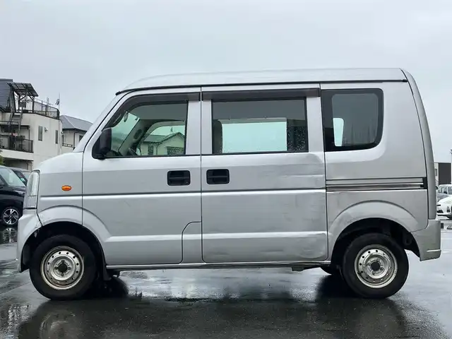 スズキ エブリイ PA 静岡県 2012(平24)年 17.8万km シルキーシルバーメタリック パワーステアリング/マニュアルエアコン/メモリナビ（CD.ワンセグ）/純正フロアマット/Wエアバック/スペアキー