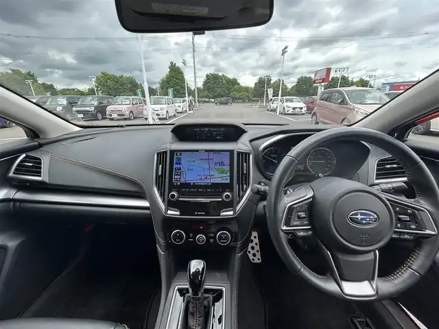 スバル ＸＶ ハイブリッド アドバンス 栃木県 2020(令2)年 1.6万km サンシャインオレンジ アイサイト/ルーフレール/純正7インチナビ/フルセグTV/DVD/Bluetooth/USB/バックカメラ/ETC/ドライブレコーダー/黒革シート/前席パワーシート/前席シートヒーター/アダプティブクルーズコントロール/プッシュスタート/ステアリングリモコン/LEDオートライト/LEDフォグランプ/純正18インチAW/アイドリングストップ/保証書/取説/ドアバイザー/電動格納ミラー/パドルシフト/クリアランスソナー/シートメモリ/X-MODE