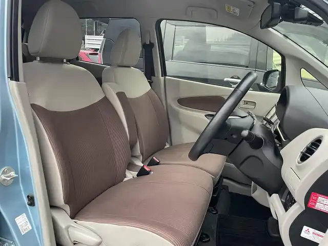 三菱 ｅＫワゴン T　セーフティPKG 広島県 2016(平28)年 3万km ウィーターブルーM 社外ナビ/CD/DVD/DTV/Bluetooth/全方位カメラ/シートヒーター/アイドリングストップ/スマートキー/プッシュスタート/純正フロアマット/オートライト/オートハイビーム