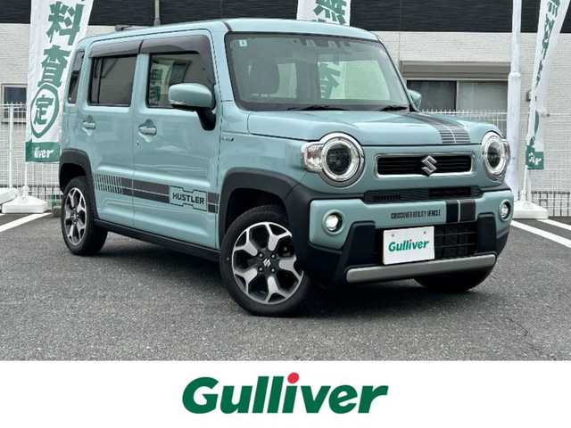 スズキ ハスラー HYBRID X 三重県 2020(令2)年 12.3万km オフブルーM 登録時122/478km/社外ナビ(91000310)/ＦＭ／ＡＭ／ＤＶＤ／ｉＰｏｄ／Ｂｌｕｅｔｏｏｔｈ／フルセグＴＶ/ドライブレコーダー/ビルトインＥＴＣ/シートヒーター/レーンキープアシスト/パーキングアシスト/プリクラッシュ/禁煙車/アイドリングストップ/横滑り防止装置/純正フロアマット/ハンズフリー/プッシュスタート/AUTOライト(LED)/フォグランプ(LED)/盗難防止装置/電格ミラー/ドアバイザー/シートエアバッグ