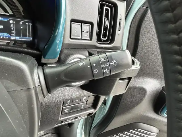 スズキ ハスラー HYBRID X 三重県 2020(令2)年 12.3万km オフブルーM 登録時122/478km/社外ナビ(91000310)/ＦＭ／ＡＭ／ＤＶＤ／ｉＰｏｄ／Ｂｌｕｅｔｏｏｔｈ／フルセグＴＶ/ドライブレコーダー/ビルトインＥＴＣ/シートヒーター/レーンキープアシスト/パーキングアシスト/プリクラッシュ/禁煙車/アイドリングストップ/横滑り防止装置/純正フロアマット/ハンズフリー/プッシュスタート/AUTOライト(LED)/フォグランプ(LED)/盗難防止装置/電格ミラー/ドアバイザー/シートエアバッグ