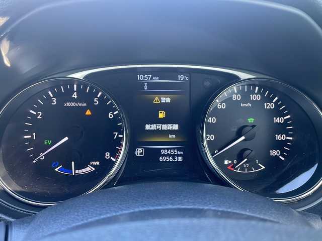 日産 エクストレイル ハイブリッド 20X エマージェンシーブレーキ 道東・釧路十勝 2015(平27)年 9.9万km ダイヤモンドブラック 純正ナビ /-BT/AM/FM/CD/TV/衝突軽減システム /バックカメラ /コーナーセンサー前後 /ルーフレール/LEDヘッドライト /スマートキー /D席N席シートヒーター /ETC /ダウンヒルアシストコントロール /４WD /スペアキー