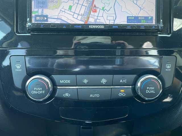 日産 エクストレイル ハイブリッド 20X エマージェンシーブレーキ 道東・釧路十勝 2015(平27)年 9.9万km ダイヤモンドブラック 純正ナビ /-BT/AM/FM/CD/TV/衝突軽減システム /バックカメラ /コーナーセンサー前後 /ルーフレール/LEDヘッドライト /スマートキー /D席N席シートヒーター /ETC /ダウンヒルアシストコントロール /４WD /スペアキー