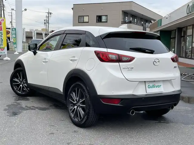 マツダ ＣＸ－３ 20S プロアクティブ 長野県 2017(平29)年 5.9万km スノーフレイクホワイトパールマイカ 4WD/純正ナビ/・Bluetooth/CD/DVD/TV/バックカメラ/純正ETC/社外ドライブレコーダー/純正フロアマット/ハーフレザーシート/純正18インチAW/コーナーセンサー後方/LEDオートライト/スタッドレス積み込み純正AW/ヘッドアップディスプレイ/クルーズコントロール追走あり/スペアキー/スマートキー/ドアバイザー/電格ミラー/取り扱い説明書/保証書