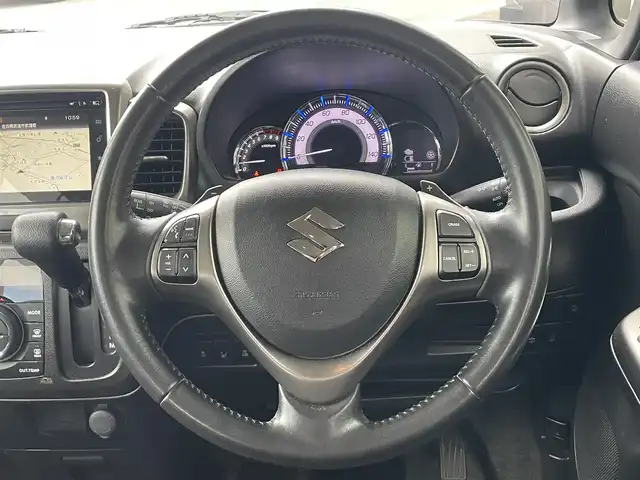 スズキ スペーシア カスタム Z ターボ 佐賀県 2017(平29)年 6.6万km ブリスクブルーM 衝突軽減ブレーキ/クルーズコントロール/車線逸脱警報/純正ナビ/・TV/CD/DVD/BT/アラウンドビューモニター/前方ドライブレコーダー(DRV-240)/純正15インチAW/運転席ヒートシーター/パドルシフト/ワンタッチパワースライド/LEDヘッドライト/オートライト/ETC/プッシュスタート/フロアマット/スペアキー×1/取扱説明書/保証書