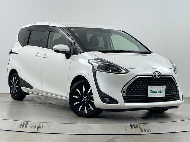 トヨタ シエンタ G クエロ 埼玉県 2018(平30)年 2.8万km ホワイトパールクリスタルシャイン 純正ナビ/　(Bluetooth/CD/DVD/FM/AM)/フルセグテレビ/バックカメラ/ビルトインETC/前方ドライブレコーダー/両側パワースライドドア/ハーフレザーシート/衝突被害軽減ブレーキ/車線逸脱警報/クリアランスソナー/オートハイビーム/オートLEDライト/フォグランプ/プッシュスタート/アイドリングストップ/社外15インチアルミホイール