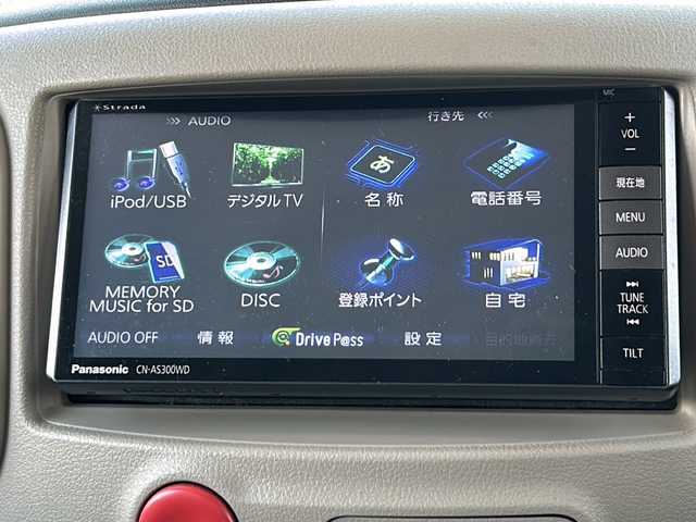 日産 キューブ こだわりセレクション 山形県 2014(平26)年 9.7万km ビターショコラ 2トーン 禁煙車/社外SDナビ/（AM/FM/TV/CD/DVD/SD/iPod）/アイドリングストップ/純正フロアマット/レザーシート/オートライト/電動格納ミラー/フォグランプ