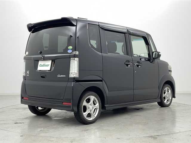 ホンダ Ｎ ＢＯＸ カスタム G Lパッケージ 宮城県 2012(平24)年 11.5万km クリスタルブラックパール 純正ナビ/・SD.CD.DVD/ワンセグTV/後席モニター/プッシュスタート/スマートキー/フロアマット/キセノンライト/フォグランプ