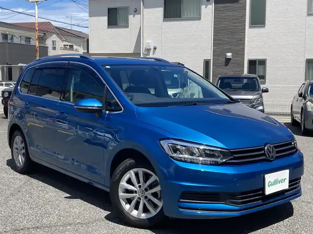 フォルクスワーゲン ゴルフ トゥーラン TDI コンフォートライン 兵庫県 2019(平31)年 2.6万km 青 純正メモリーナビ/フルセグTV/CD/DVD/Bluetooth/SD/FM/AM/バックカメラ/ビルトインETC2.0/GPSレーダー探知機/プリクラッシュブレーキシステム/アダプティブクルーズコントロール/パドルシフト/LEDヘッドライト/オートライト/ステアリングスイッチ/ルーフレール/パドルシフト/オートホールド/電格ミラー/ドアバイザー/純正フロアマット/革巻きステアリング/ISOFIX/アイドリングストップ/横滑り防止装置/スペアキー1本/新車時保証書/取扱説明書